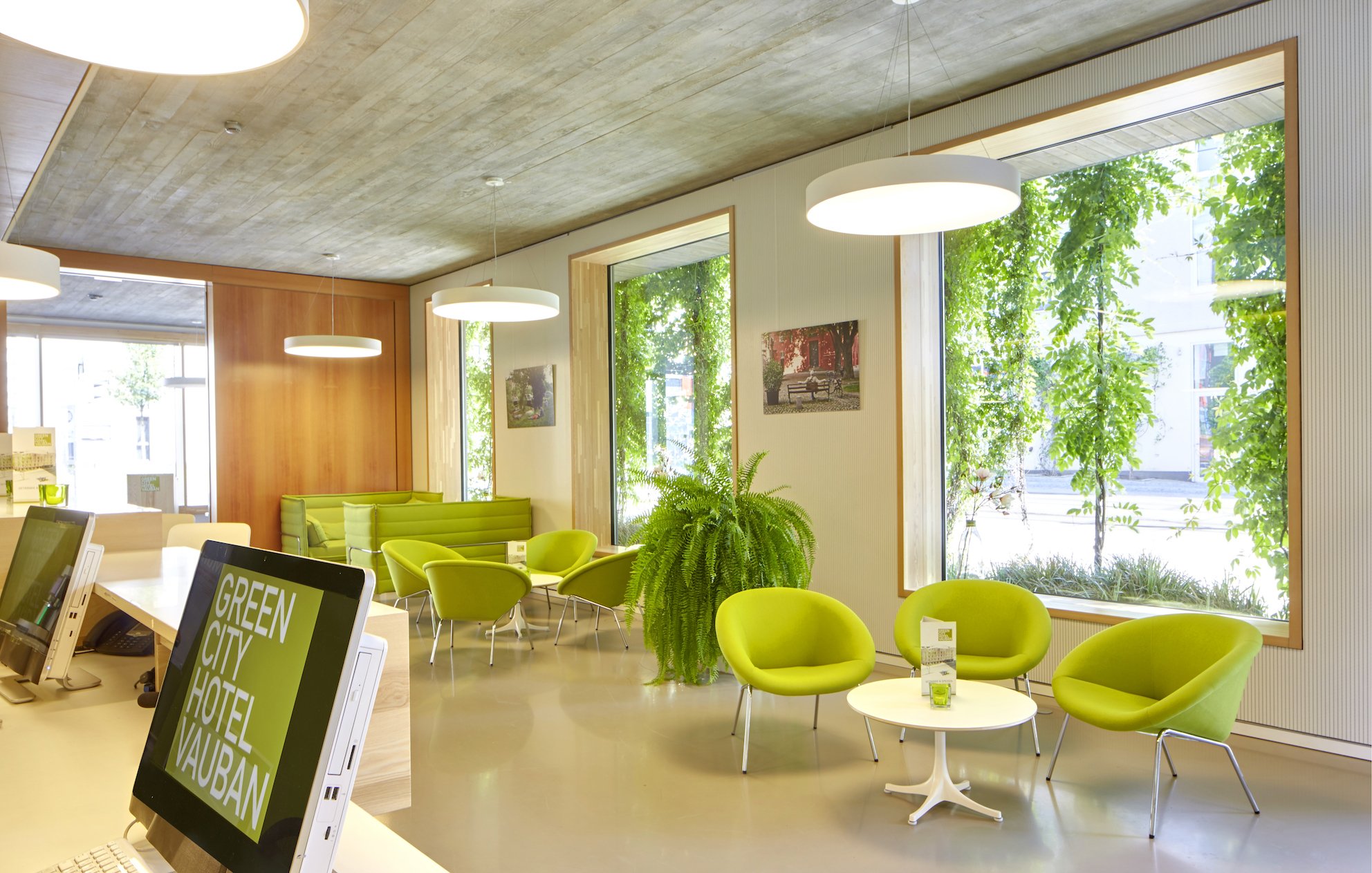 Green City Hotel Vauban, Lounge