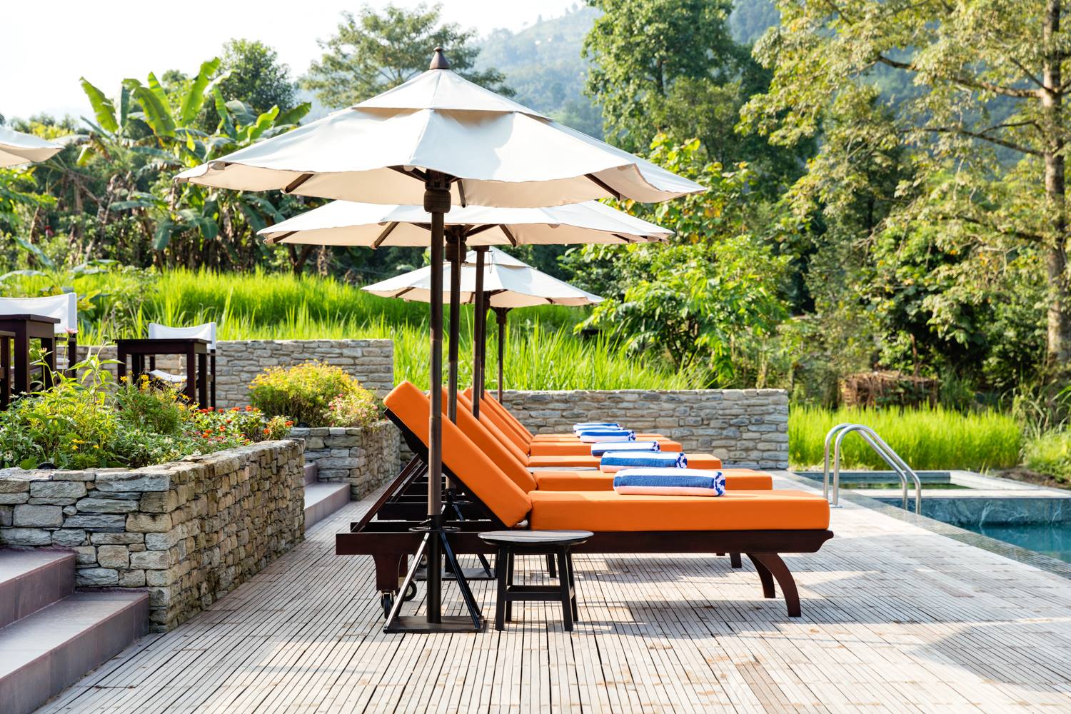 The Pavilions Himalayas, Pool Area