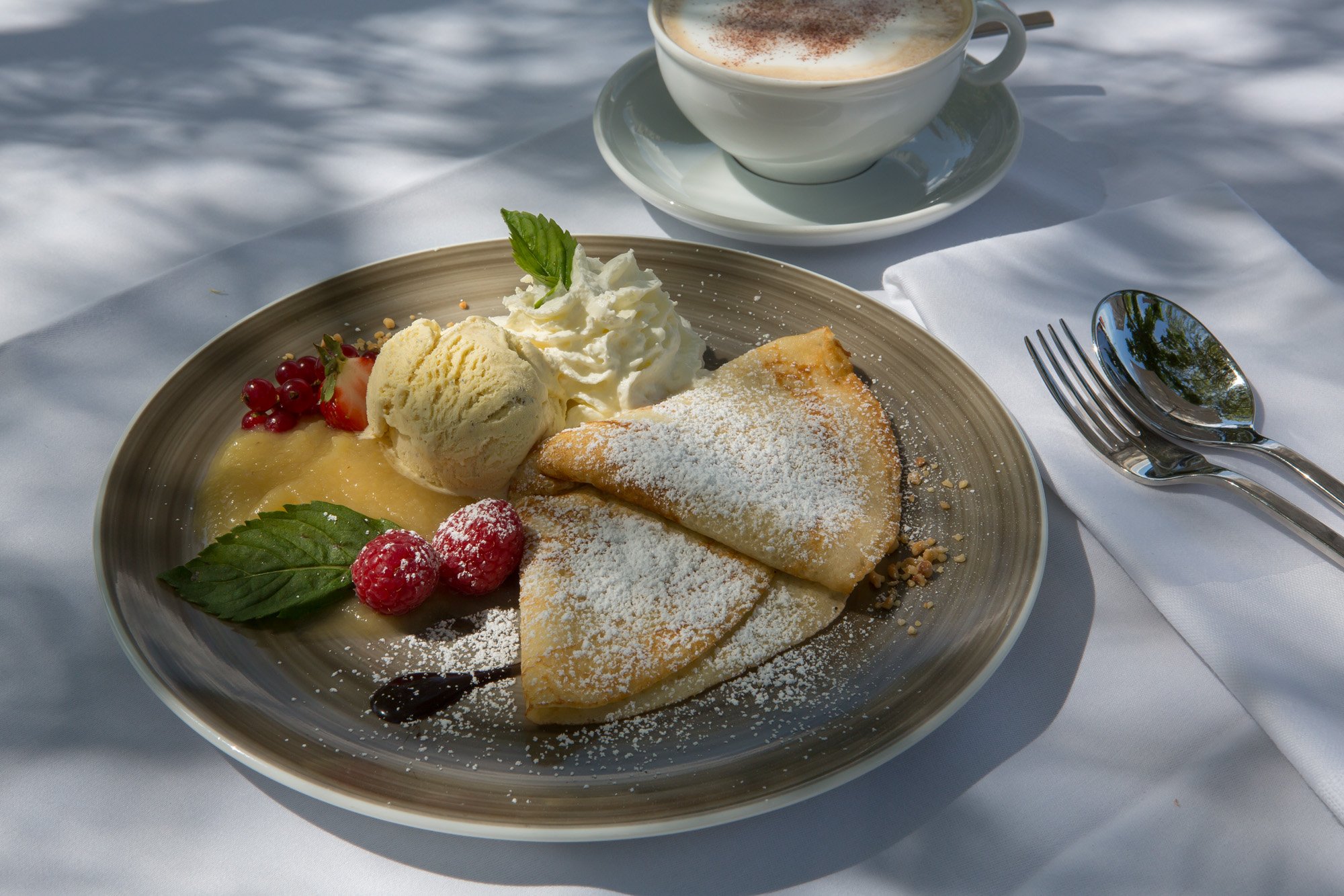 Strandhaus Boutique Resort & Spa, Pfannkuchen
