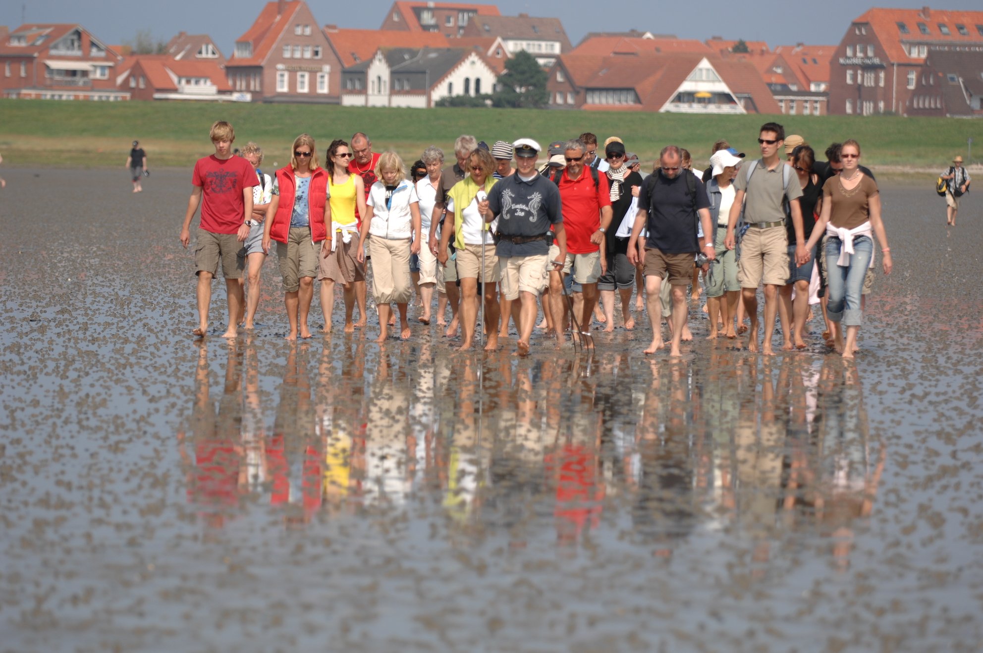 Juist, Nordsee, Wattwanderung