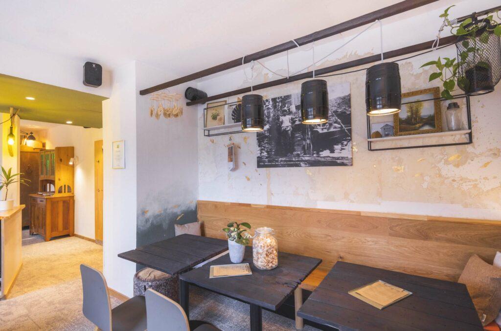 Nachhaltiges Hotel in Erlangen: Eingangsbereich des Creativhotel Luise
