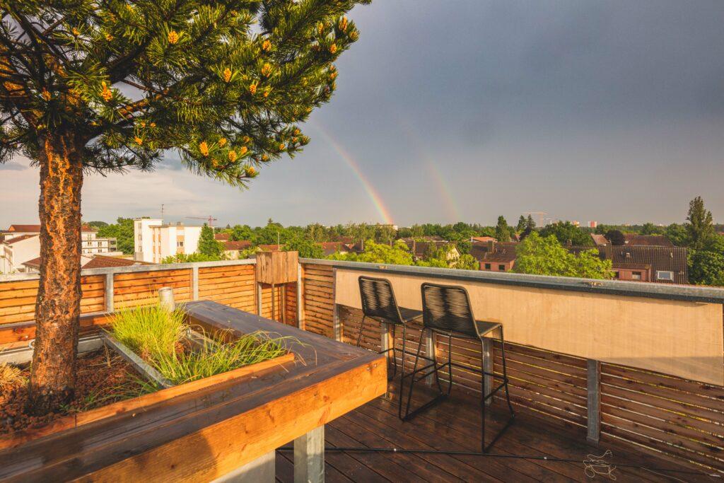 Creativhotel Luise, Erlangen, Dachterrasse
