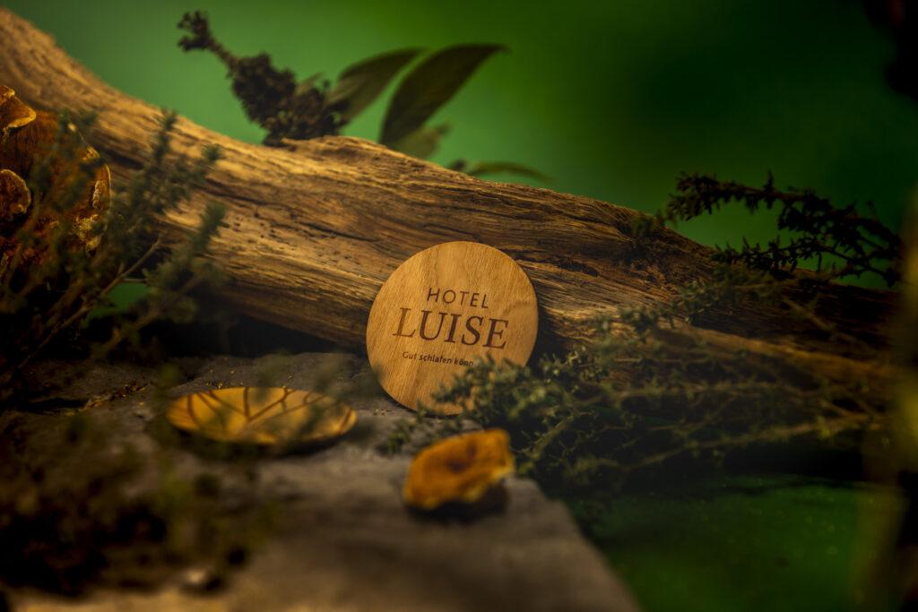 Nachhaltiges Hotel Creativhotel Luise: Grün bis ins Detail, wie der Zimmerschlüssel