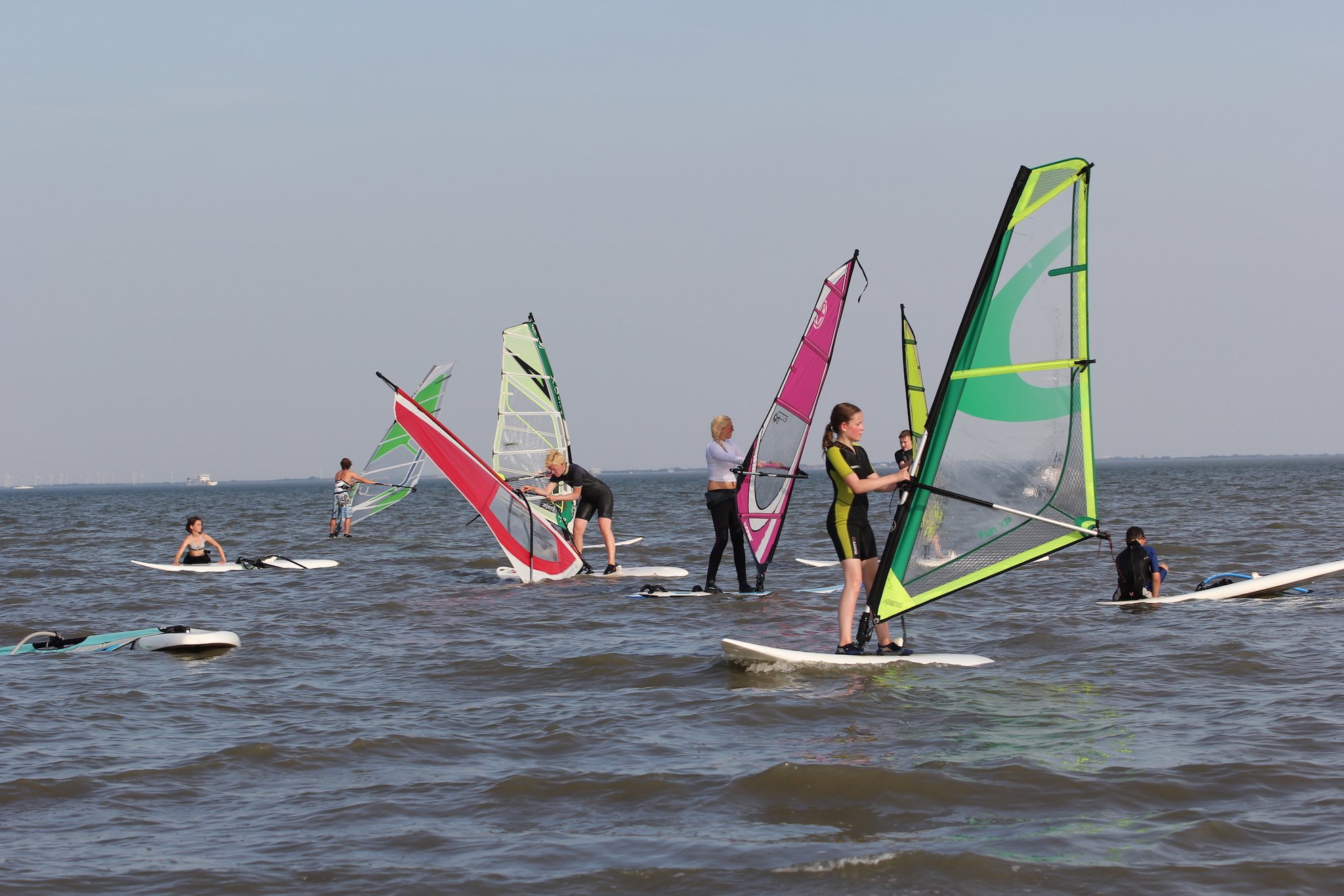Juist, Nordsee, Windsurfen