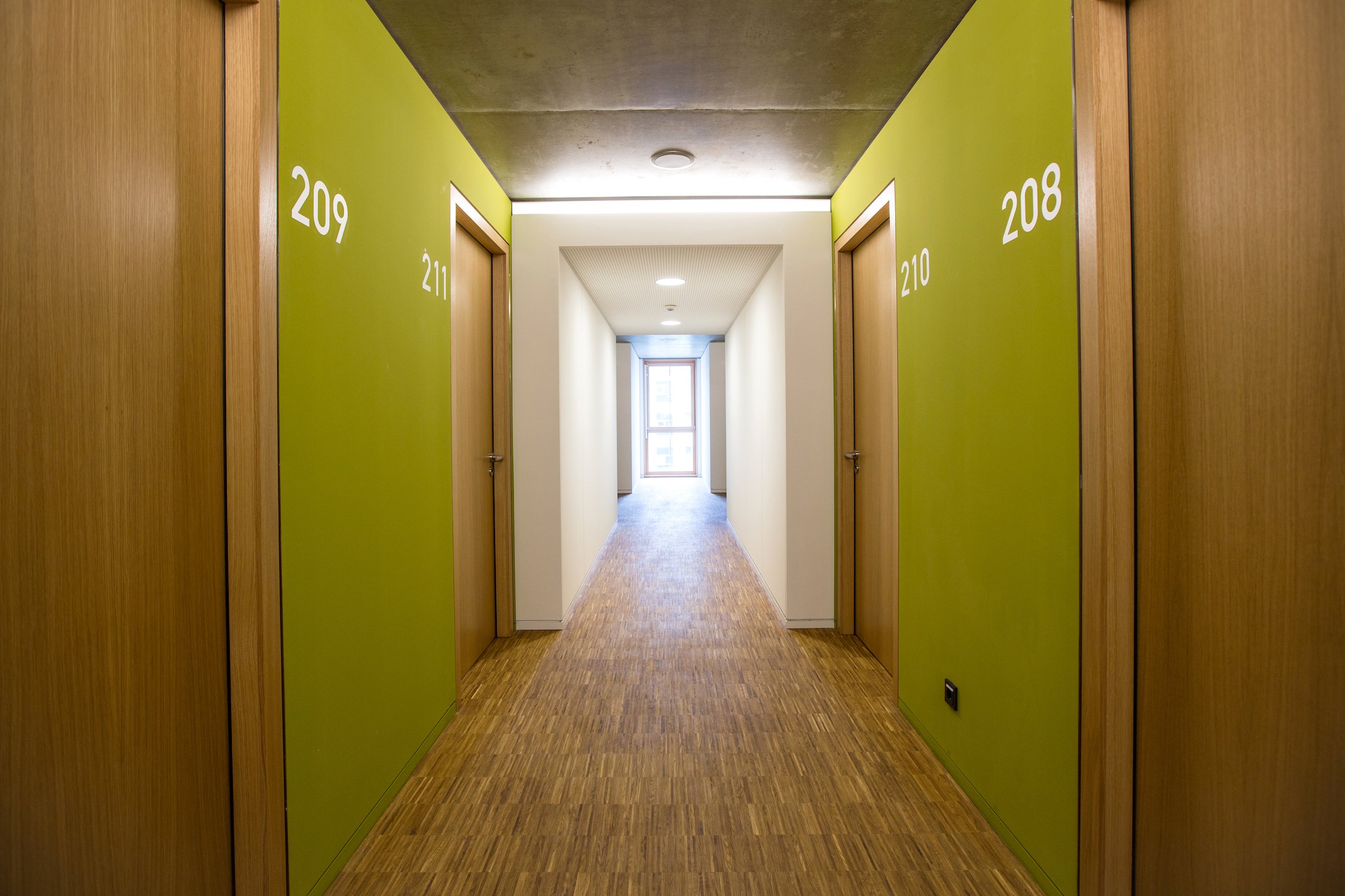 Green City Hotel Vauban-Hallway