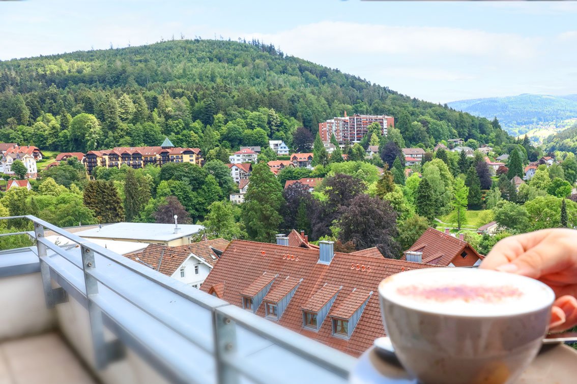 Aussicht über Bad Herrenalb