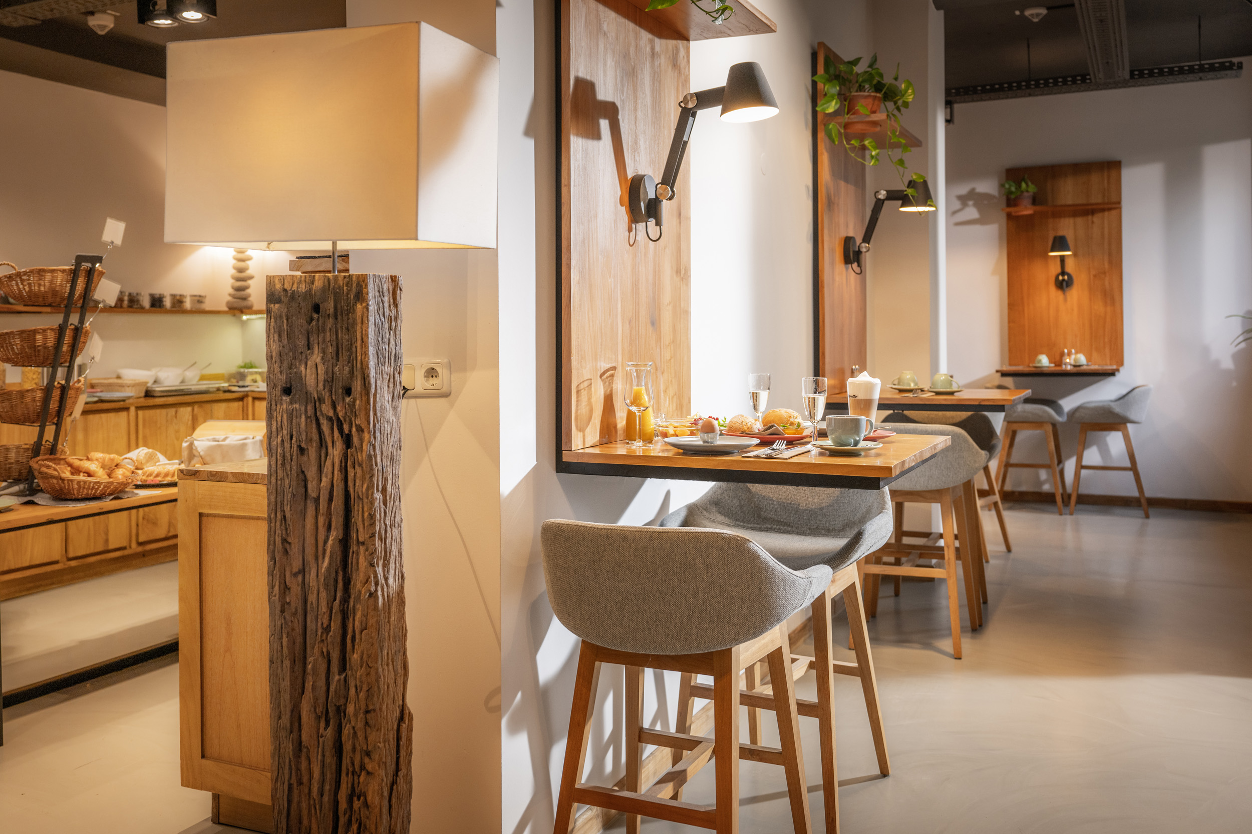 Nachhaltiges Frühstücksbuffet im Kulinarium des Lifestylehotels SAND