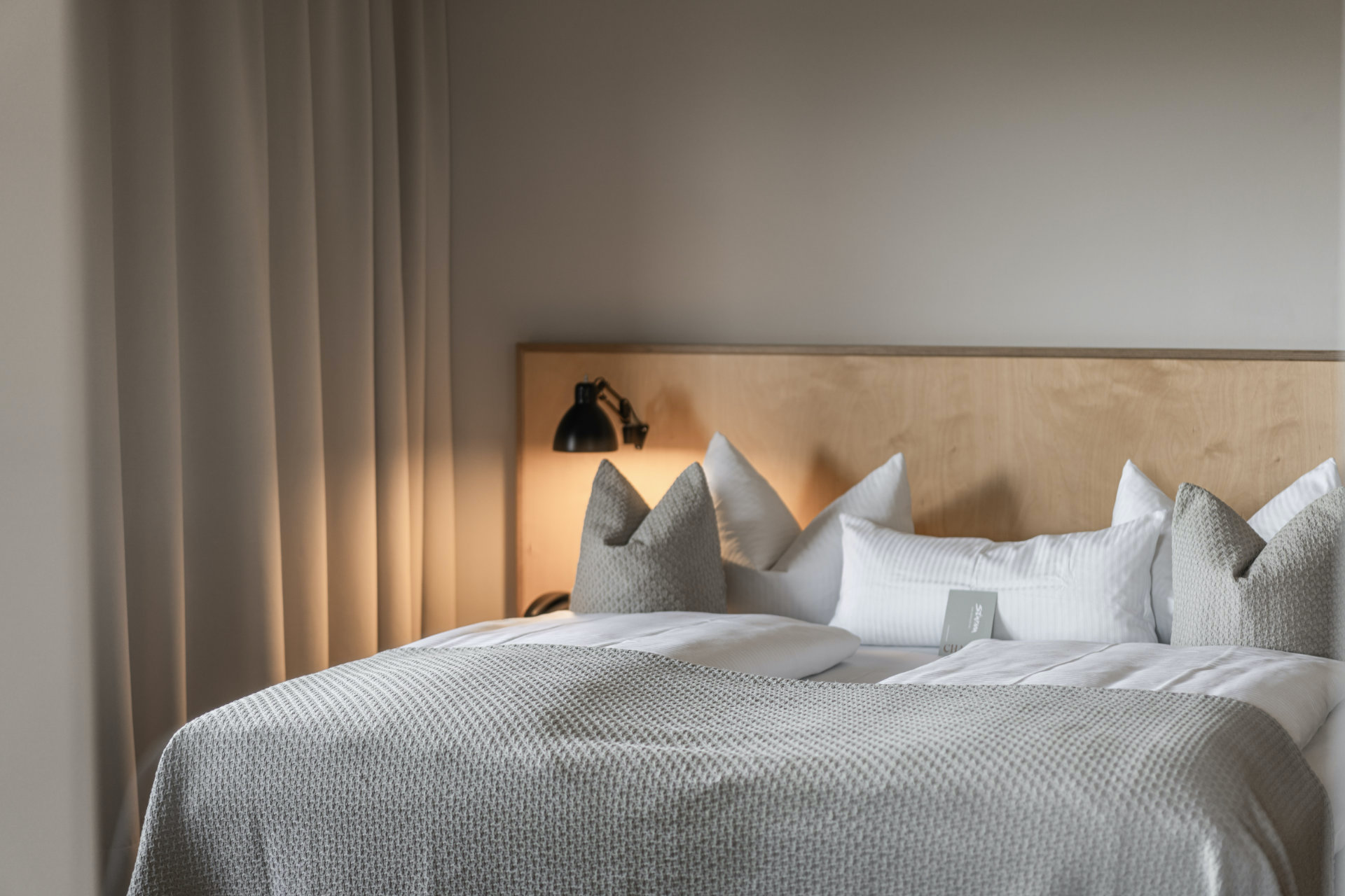 Nachhaltig Übernachten im Hotel STURM im Zimmer Aussicht