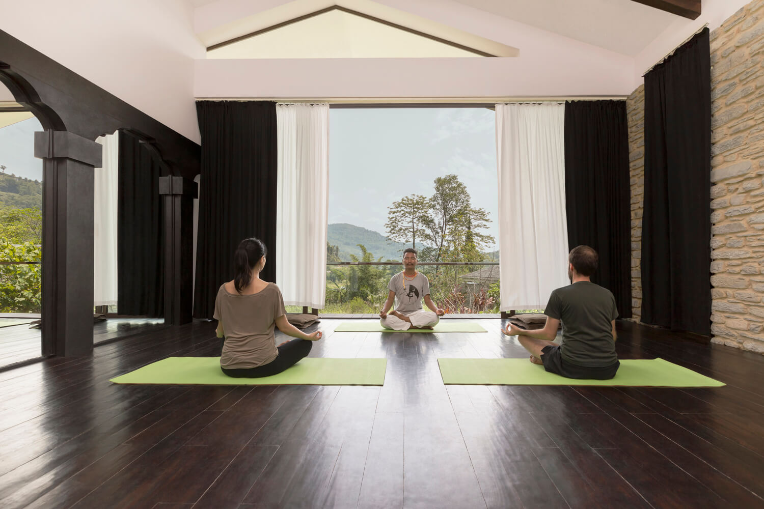 Yoga The Pavilions Himalayas the Farm
