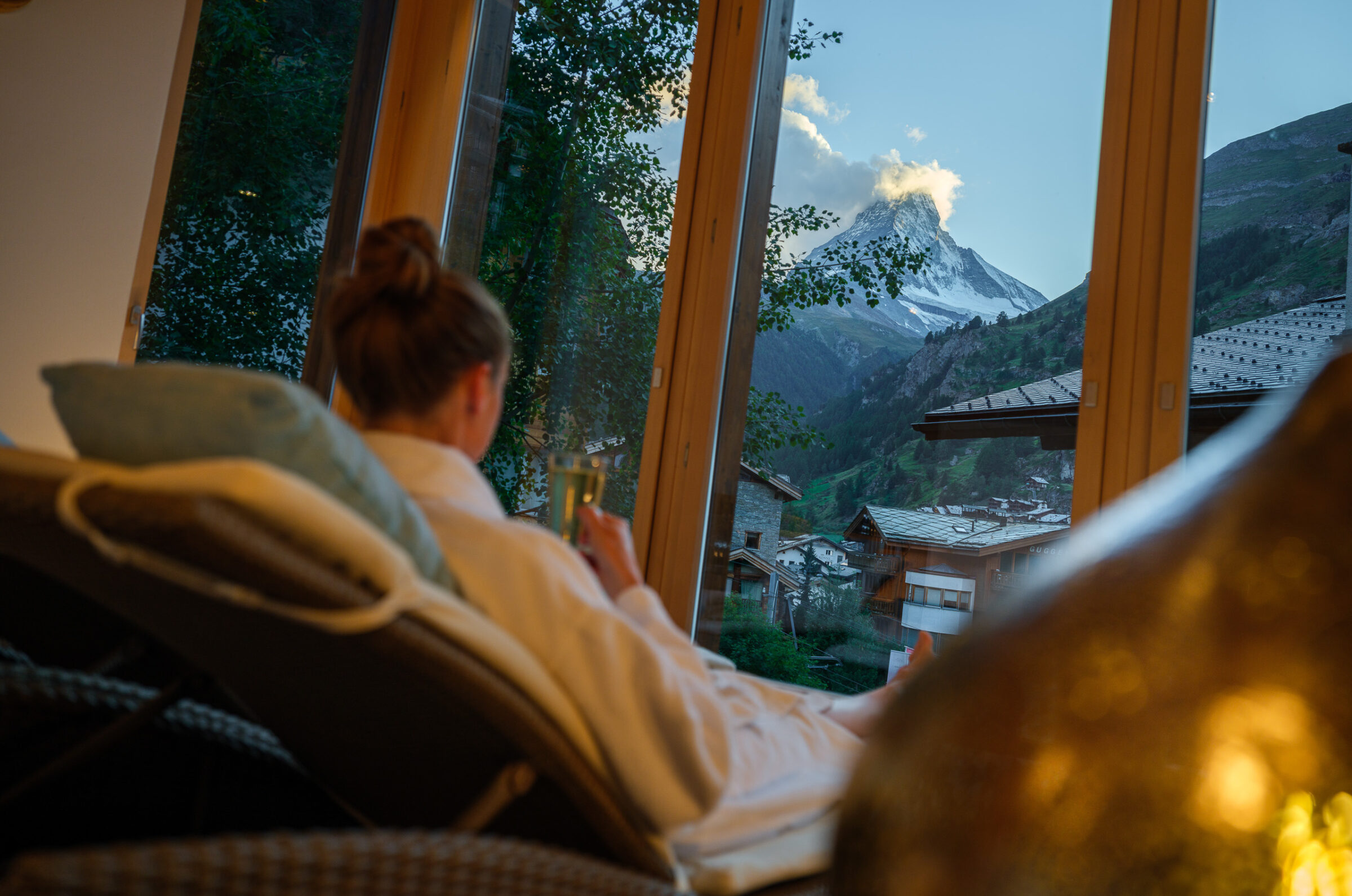 Hotel Bella Vista Zermatt Spa View