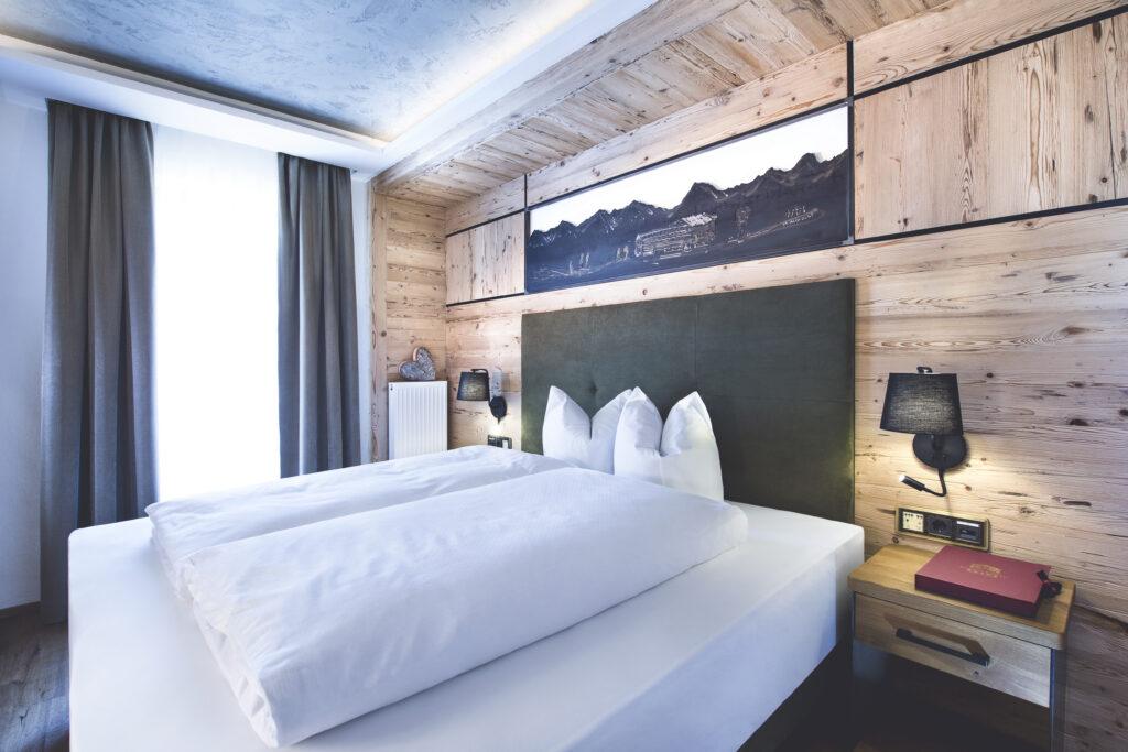 Klosterbräu Seefeld, Zimmer in nachhaltigem Hotel