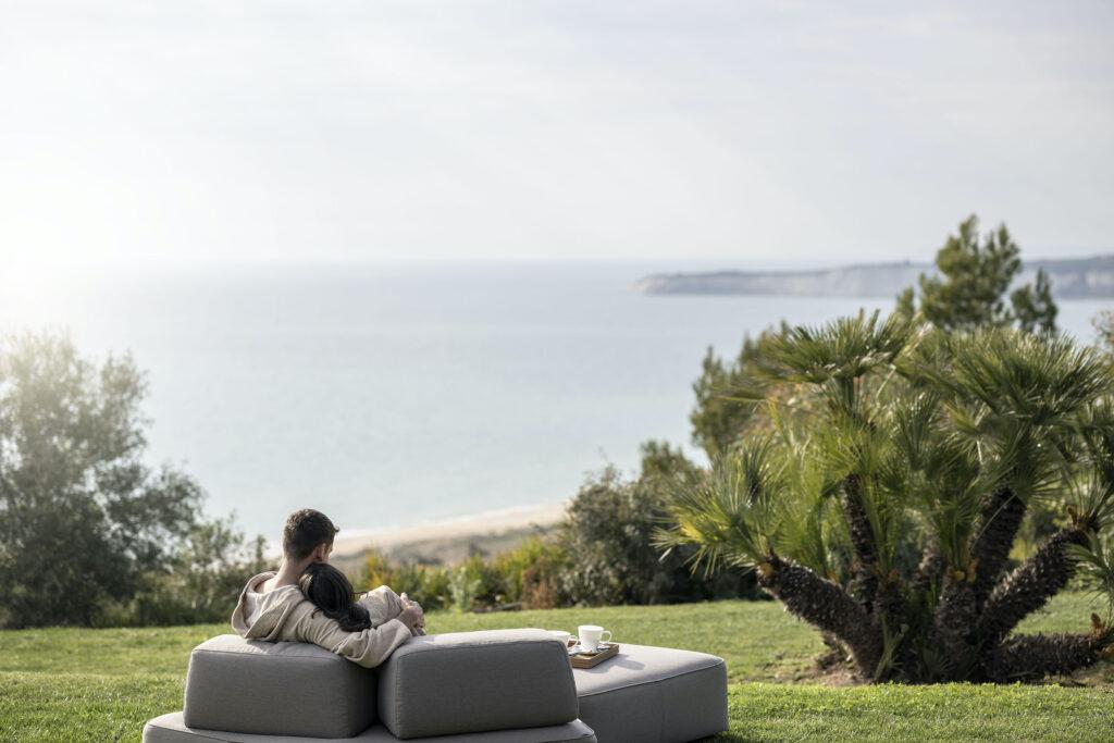 Sustainable relaxation at ADLER Spa Resort SICILIA with a view of the sea