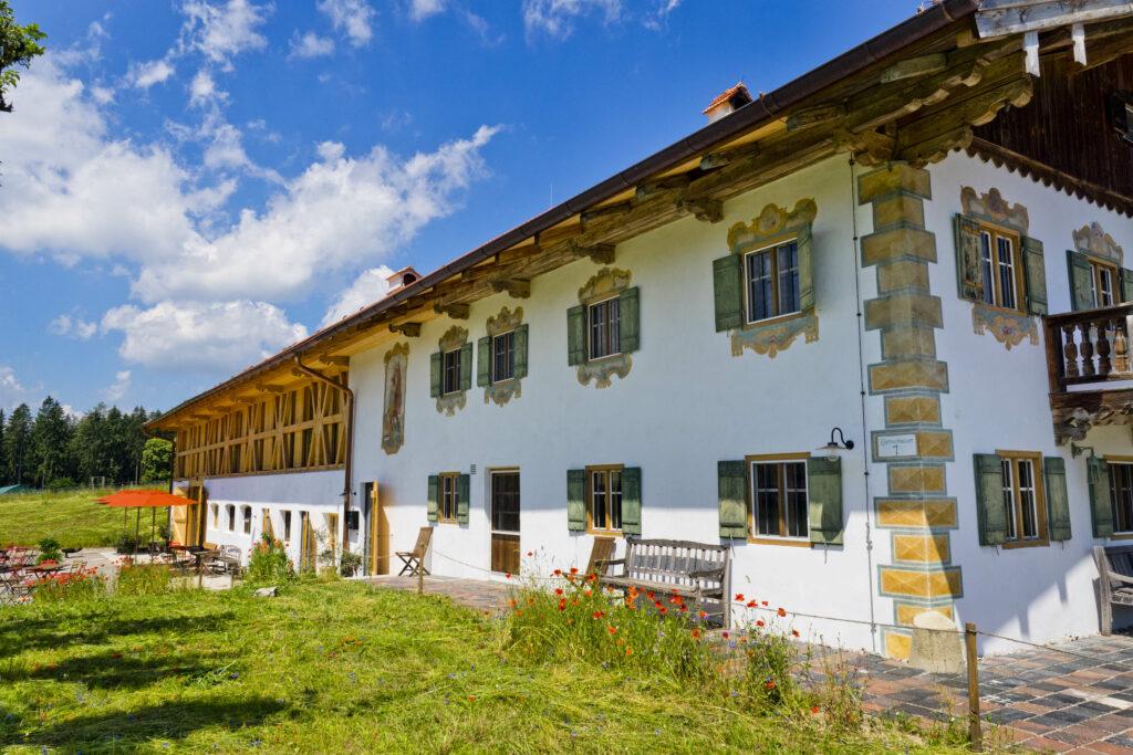 Bauernhaus im Sommer