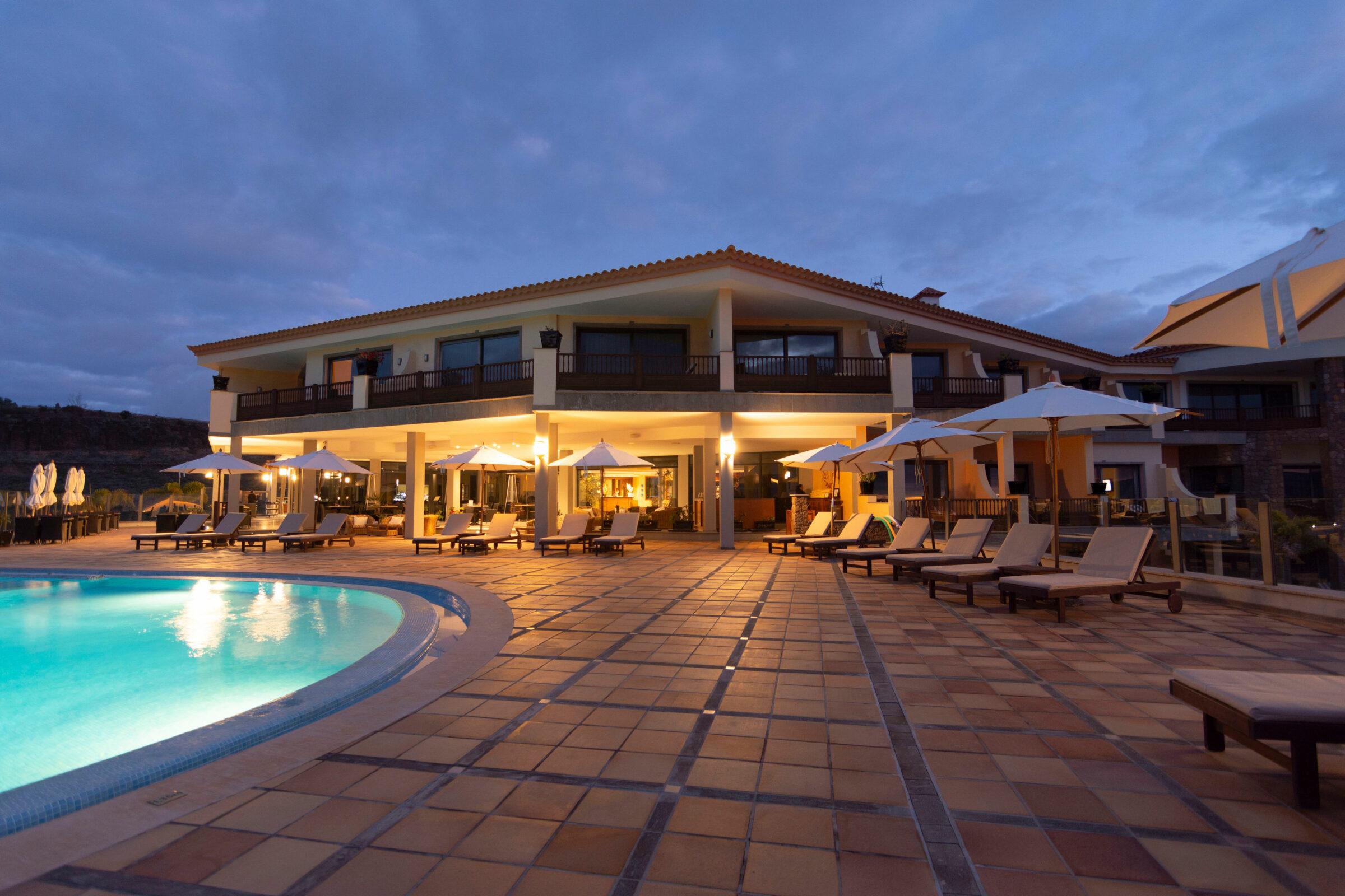 sustainable boutique hotel with pool