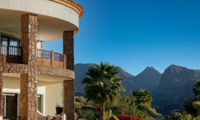 Nachhaltig reisen auf Gran Canaria im Hotel Casa Leon mit Blick auf die Berge