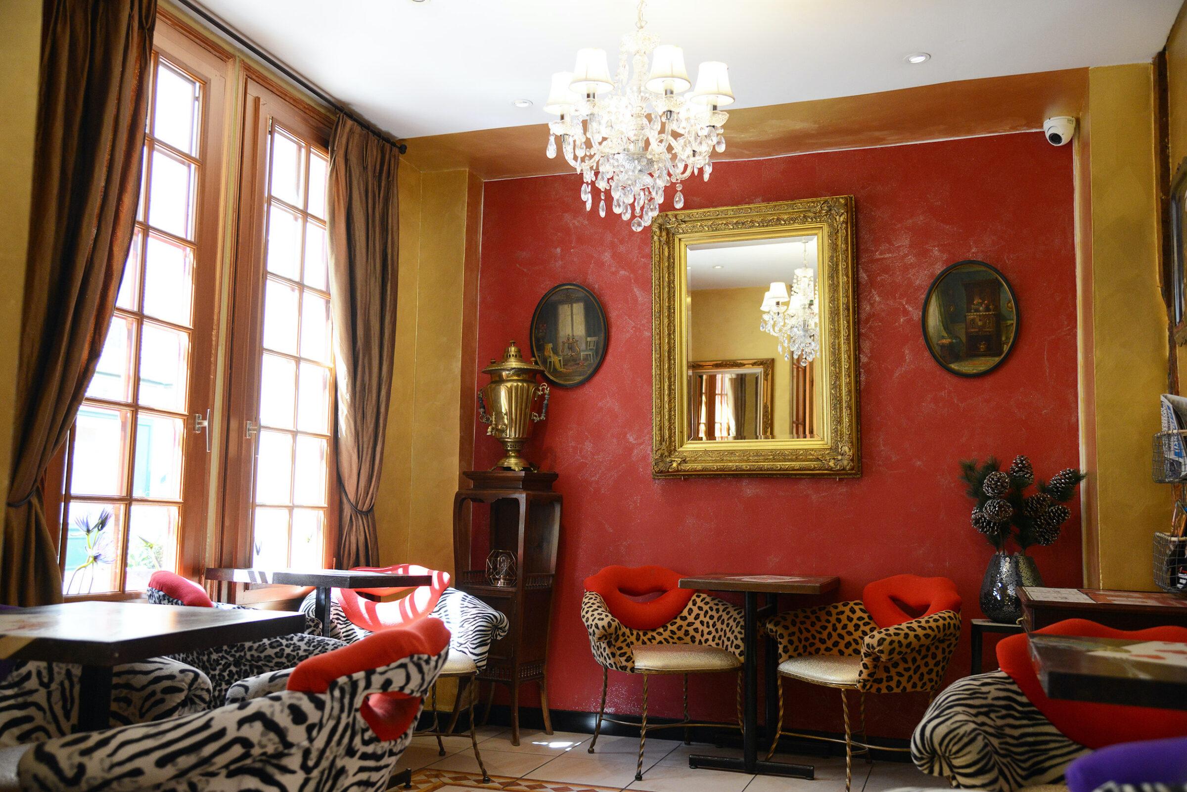 nachhaltig reisen paris – Salon im Green Spirit Hôtel Malar