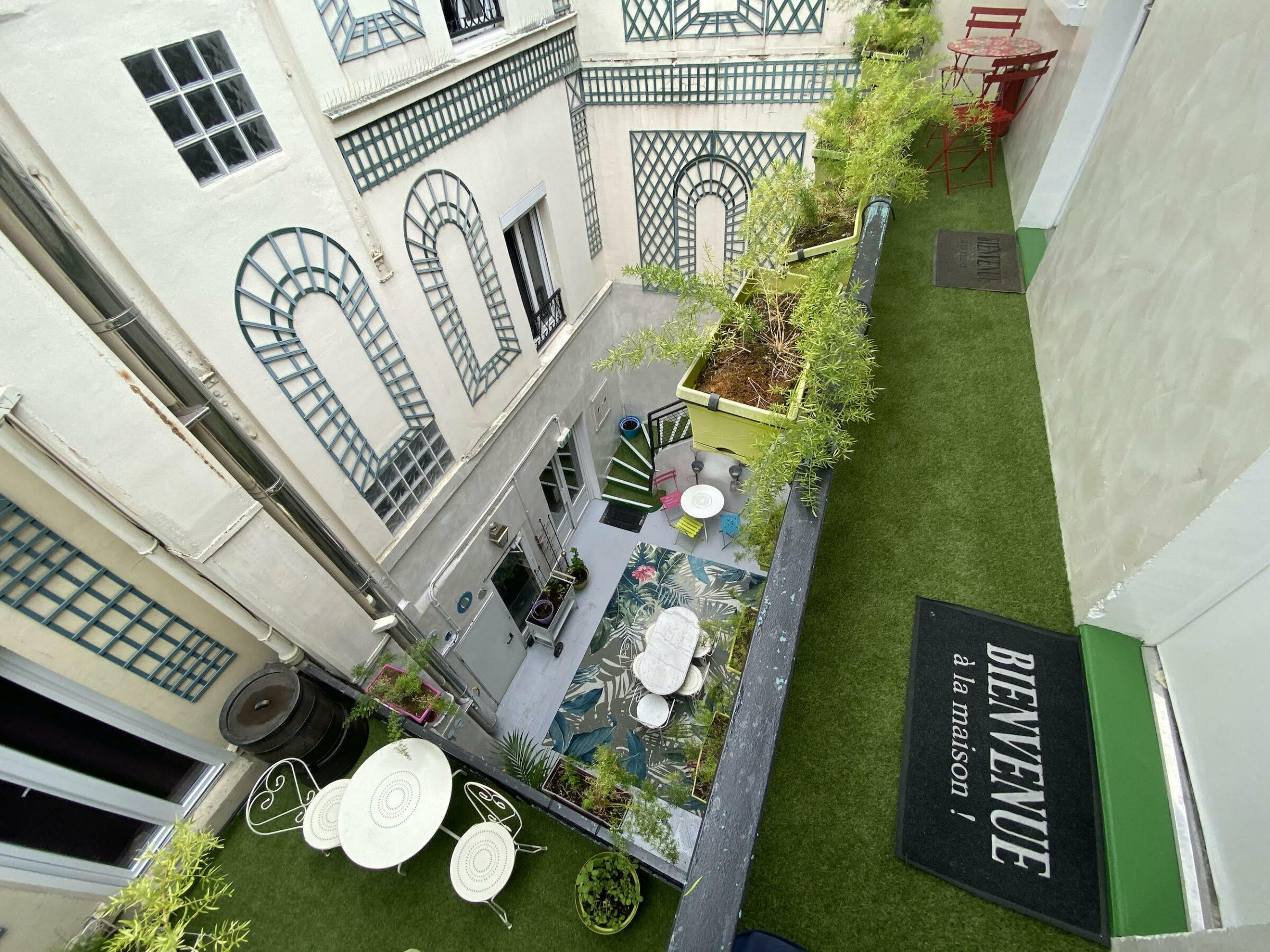 Nachhaltig reisen in Paris im Green Spirit Hotel Malar
