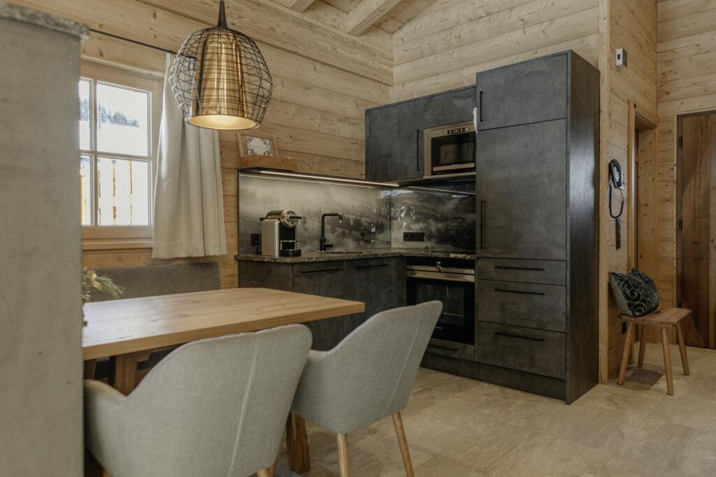 Privates nachhaltiges Chalet mit Küche in Tirol - hygna Chalets