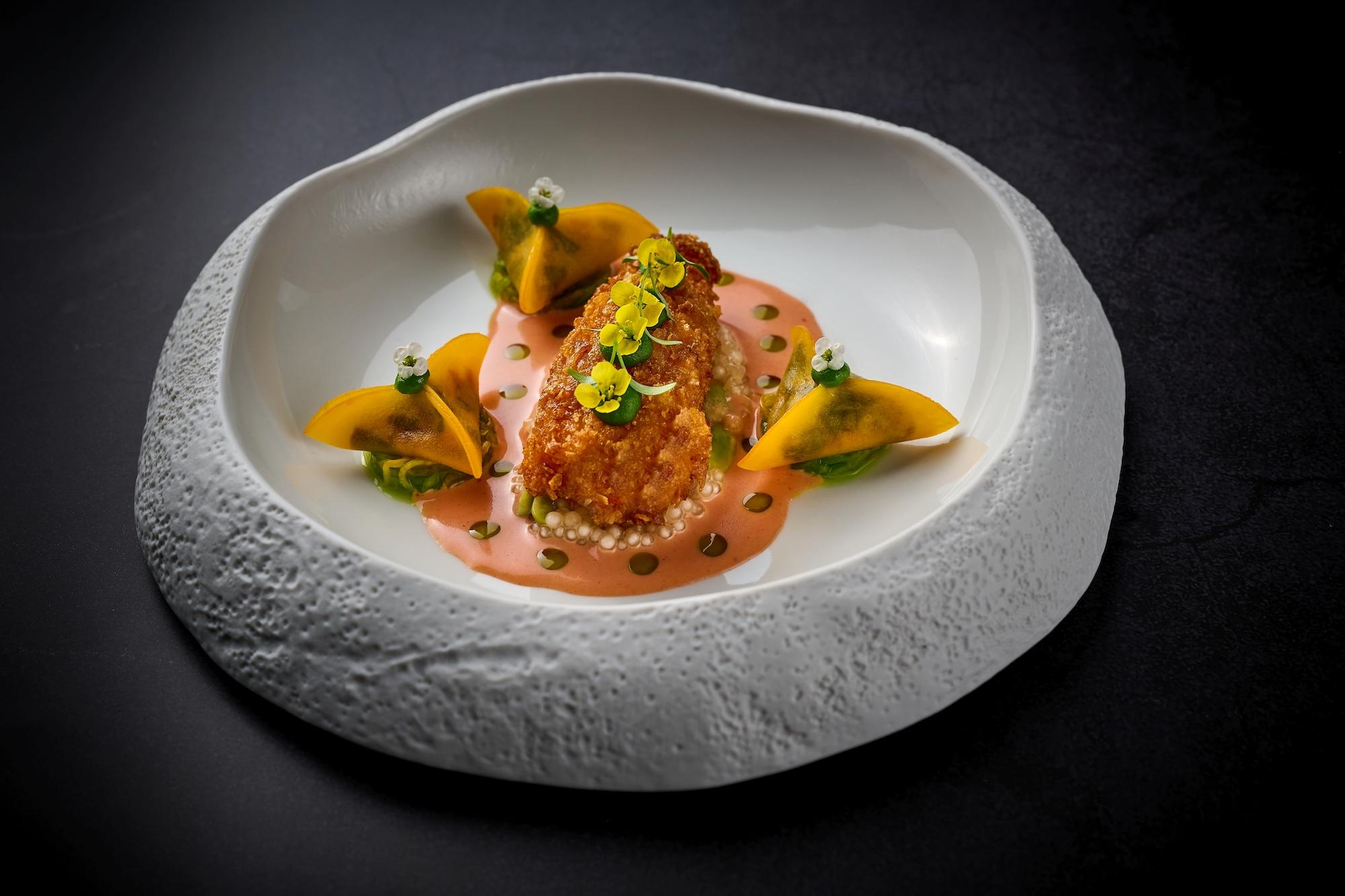 Sustainable top cuisine in the restaurant of the Hotel Der Birkenhof