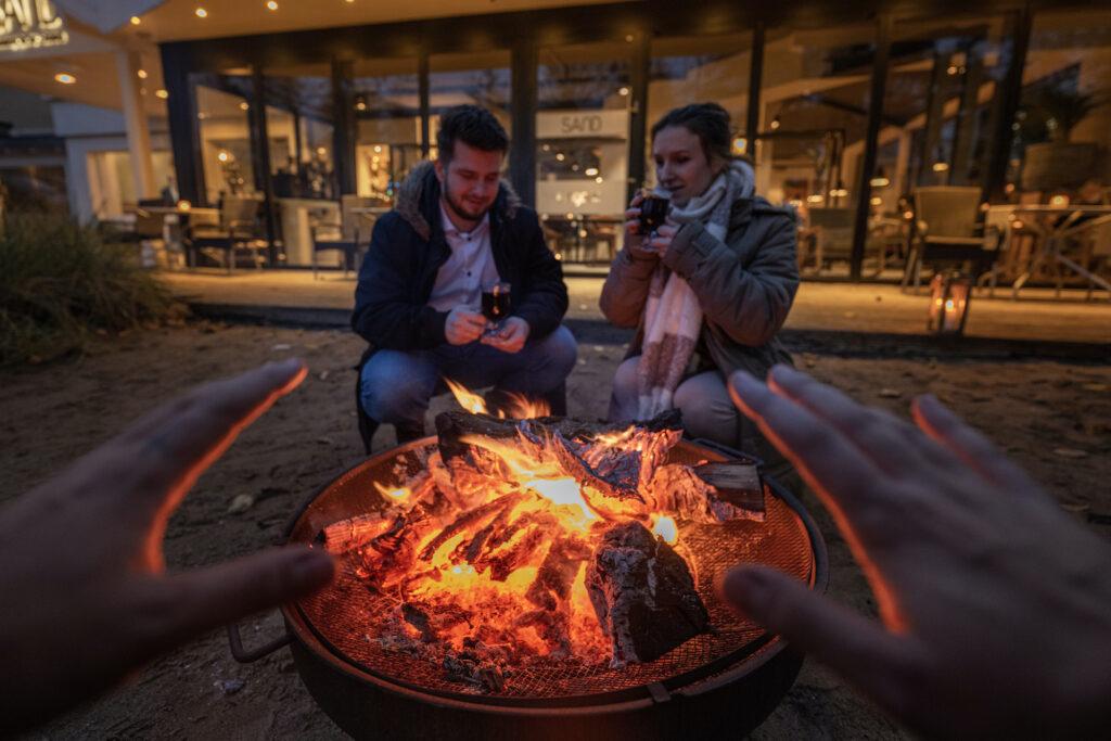 Evening mood at the Baltic Sea Hotel Lifestylehotel SAND
